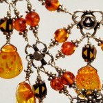 Amber Cascade with Sterling Silver Accents - Image 3