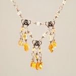 SOLD Citrine and Sterling Cascade - Image 2